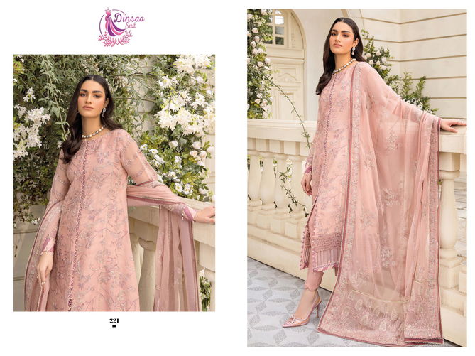 Ramsha Hit Vol 4 By Dinsaa Pakistani Suits Catalog